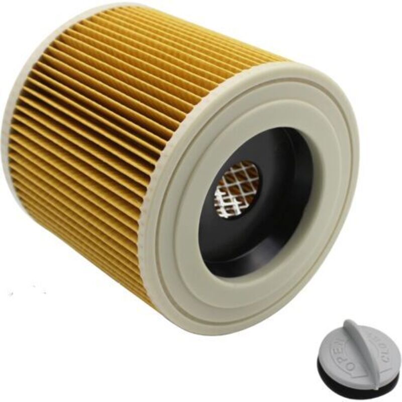 Cartridge Filter Compatible with Kärcher A 2554 Me A 2604 A 2654 Me A 2656 X Plus A 2901 A2000 Vacuum Cleaner 1 pc - Image 2