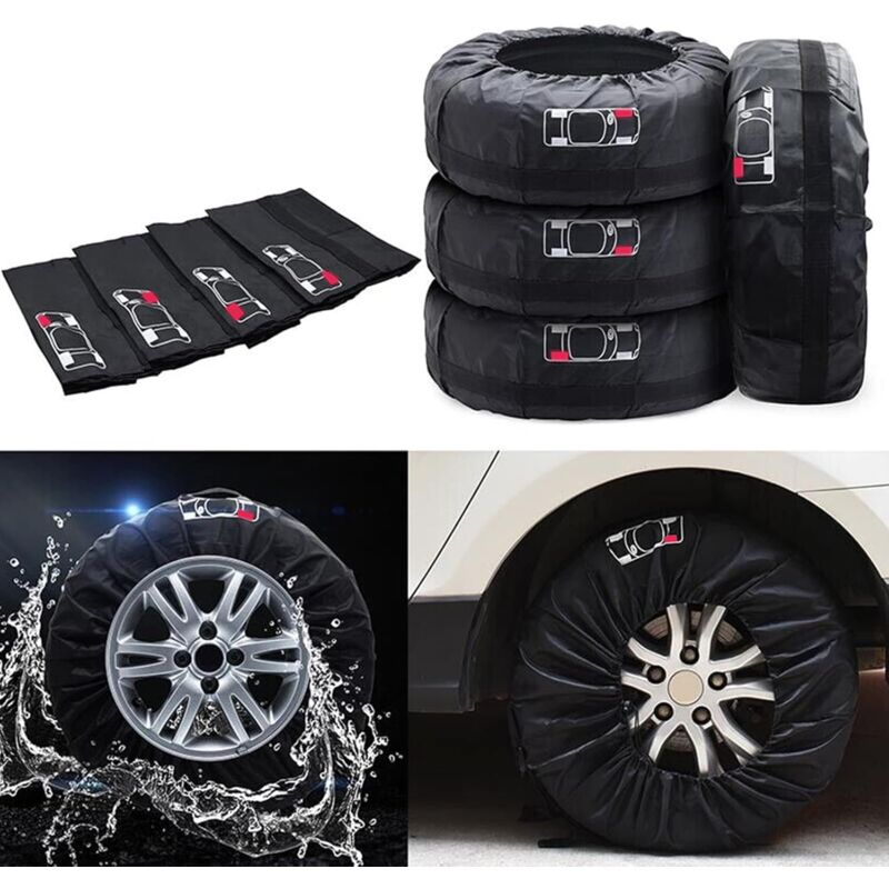4 pcs Car Tire Covers 19-23\