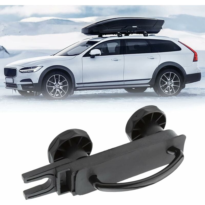 Universal Roof Box Brackets 4 pcs U-Shaped Mounting Brackets Inner Width with 8 Lock Nuts - Image 3