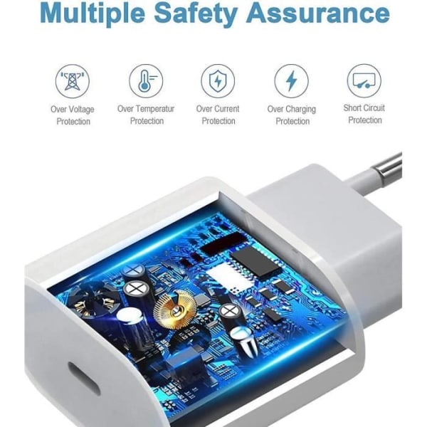 Compatible with Samsung A25 A15 A05 A05s A35 A55 Charger and Cable 25W White Type-C Fast Charging - Image 2