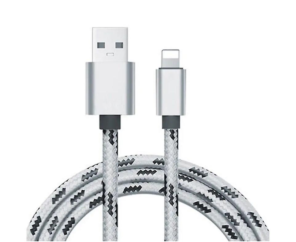 5-pack 2m Braided Lightning Cables, Compatible with iPhone 11 13 14, Charging and Data Cable - Image 2