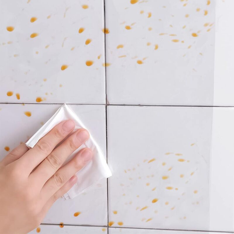 Oil-Resistant Waterproof Vinyl Roll, 45x500cm, Transparent Self-Adhesive Film for Kitchen Wall and Furniture Protection, Decorative Film - Image 4