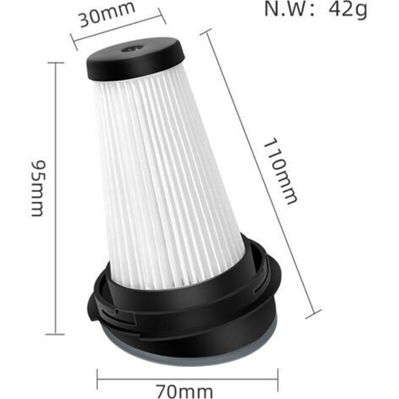 Rowenta X-Pert 3.60 RH72xxx Vacuum Cleaner Replacement Filter 4-Pack Compatible with X-Pert 160 ZR005202 - Image 2