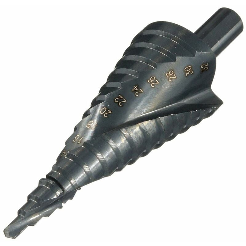 HSS Step Drill Conical Metal Drill Bit 4-32mm for Screwdriver on Steel Wood Plastic - Image 1
