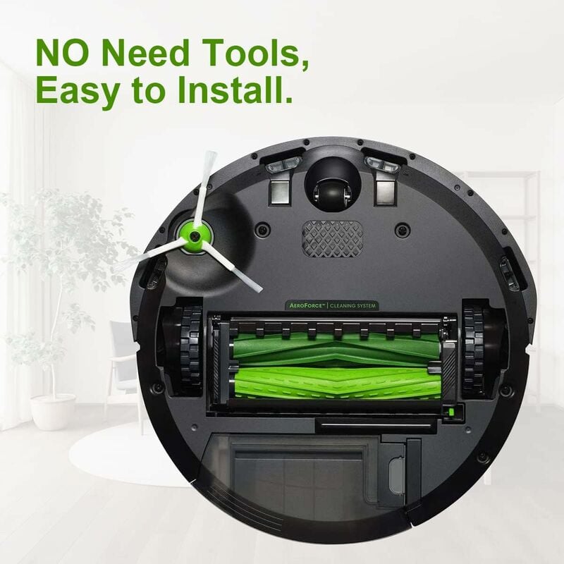 Compatible with iRobot Roomba E5 E6 i7 i8 i6 i4 Multi-Surface Rubber Brushes Vacuum Cleaner Accessories - Image 3