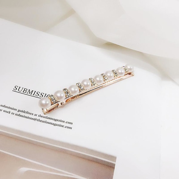 3pcs Pearl Studded Hair Clips Vintage Hair Clips Rhinestone Hair Clip Elegant Headpiece Creative Headpiece - Image 3