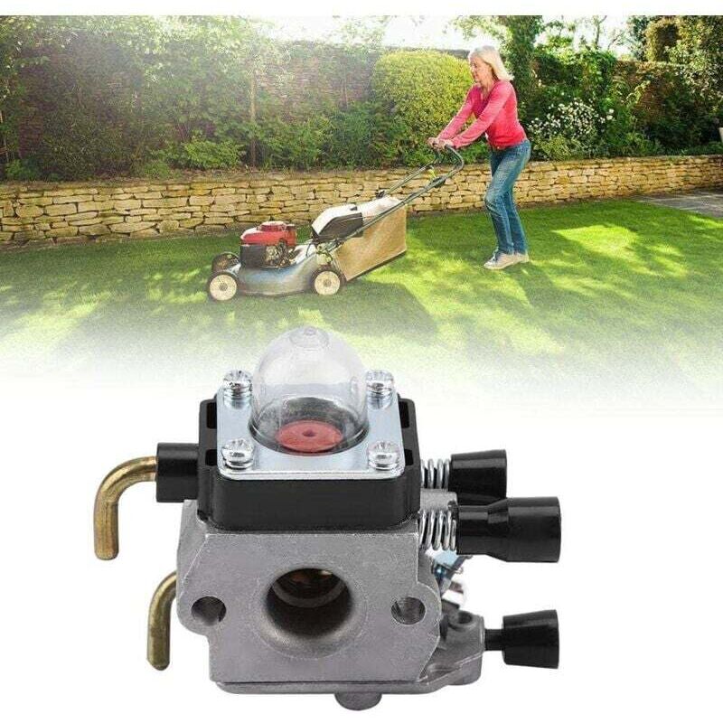 STIHL FS55 FS55R FS55RC FS38 Carburetor Kit with Air Filter Fuel Pump Spark Plug - Image 2