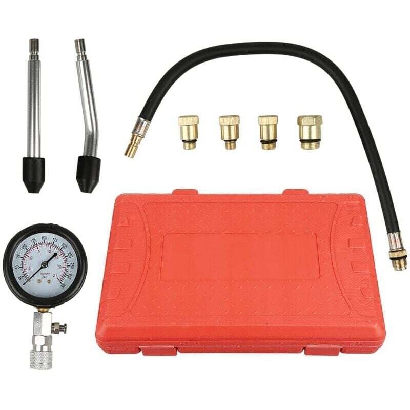 Compression Tester Kit Compatible with Car Motorcycle Outboard Chainsaw Snowmobile Gasoline Engine - Image 2