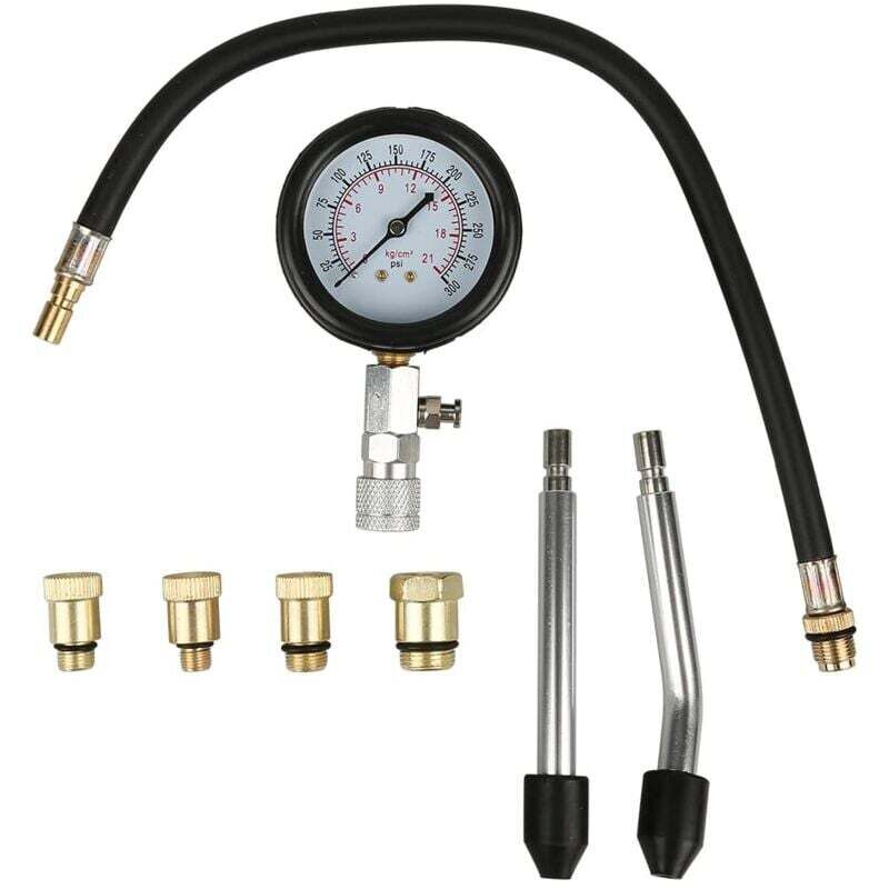 Compression Tester Kit Compatible with Car Motorcycle Outboard Chainsaw Snowmobile Gasoline Engine - Image 3