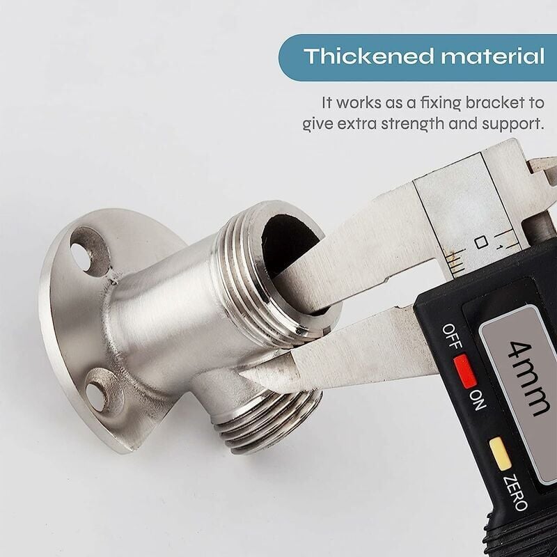 Outdoor Shower System Thermostatic Mixer Conversion Kit for Hose to Exposed Tap Surface Installation - Image 3