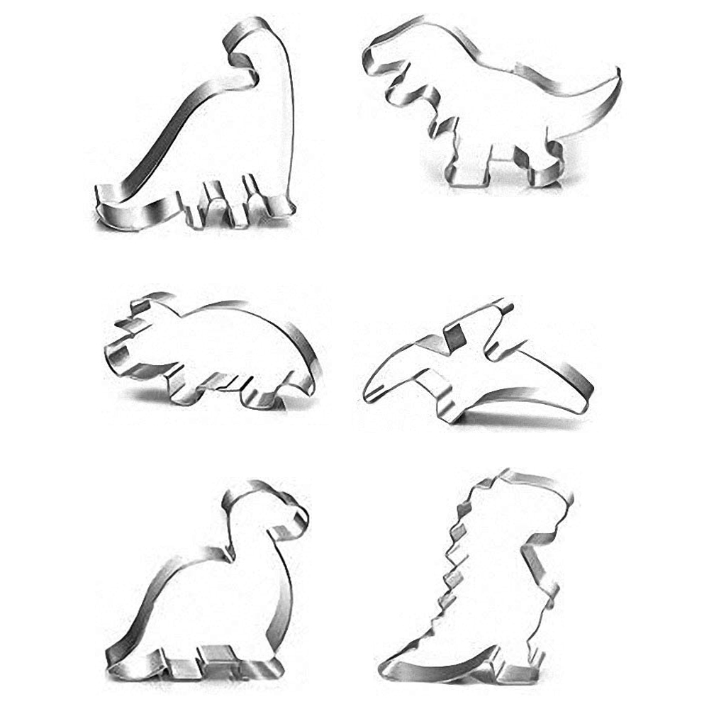 Dinosaur Cake Mold for Kids Baking with Fondant - Image 2