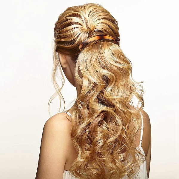 Braided Banana Clip Hair Clip Ponytail Holder for Girls, Classic Style - Image 3