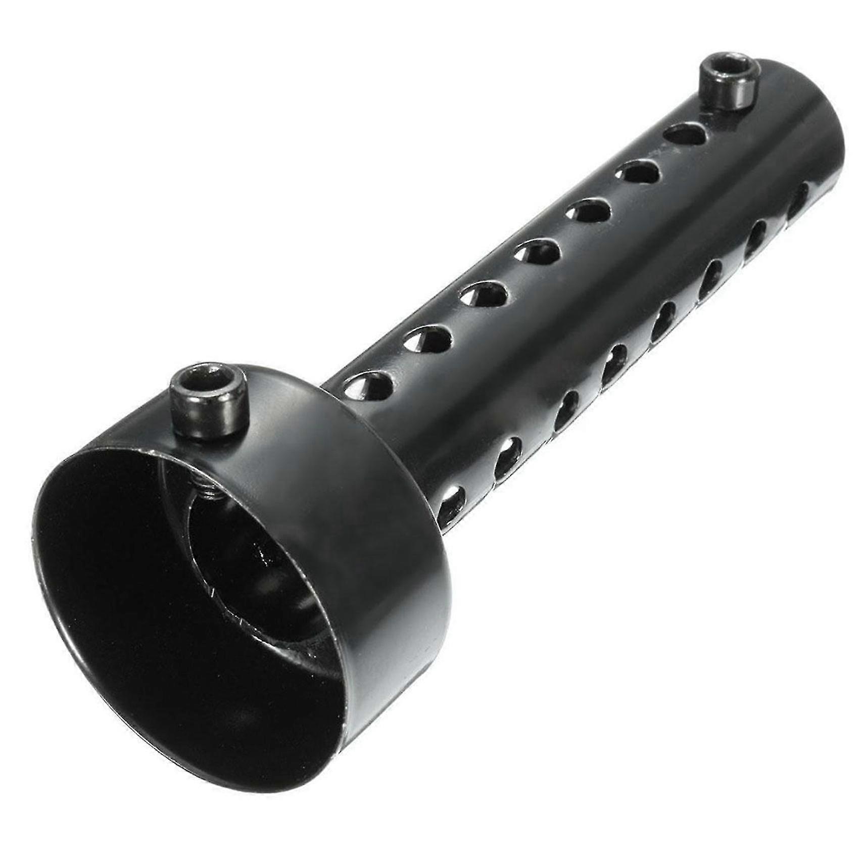 2x Universal Motorcycle Exhaust Pipe Silencer Db Killer 48mm Black - Image 2