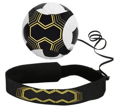Elastic Training Band for Football Yellow Black 150 - Image 1