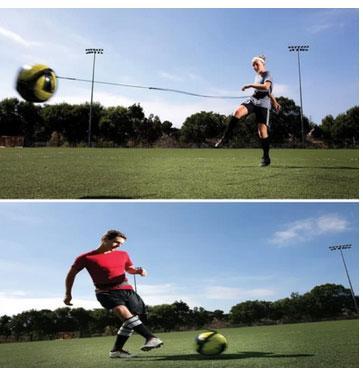 Elastic Training Band for Football Yellow Black 150 - Image 2