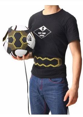 Elastic Training Band for Football Yellow Black 150 - Image 3