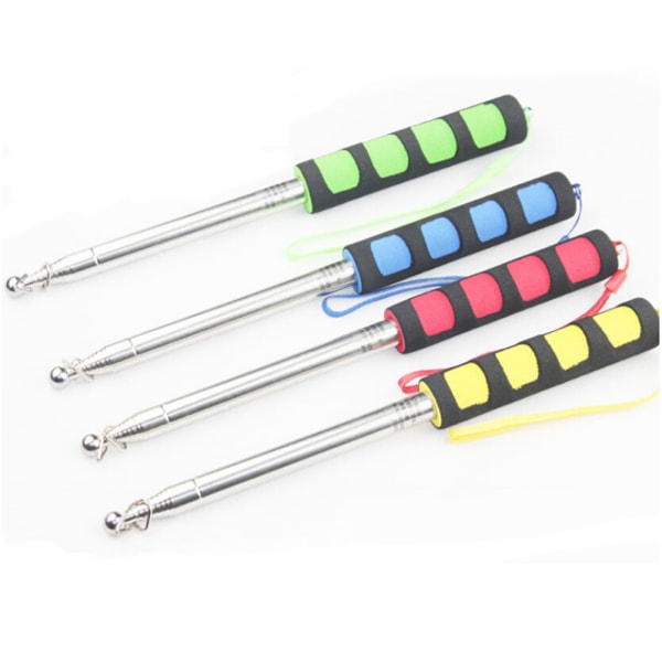 Portable Telescopic Flagpole 2m Extendable Handheld Windsock Random Color - Image 2