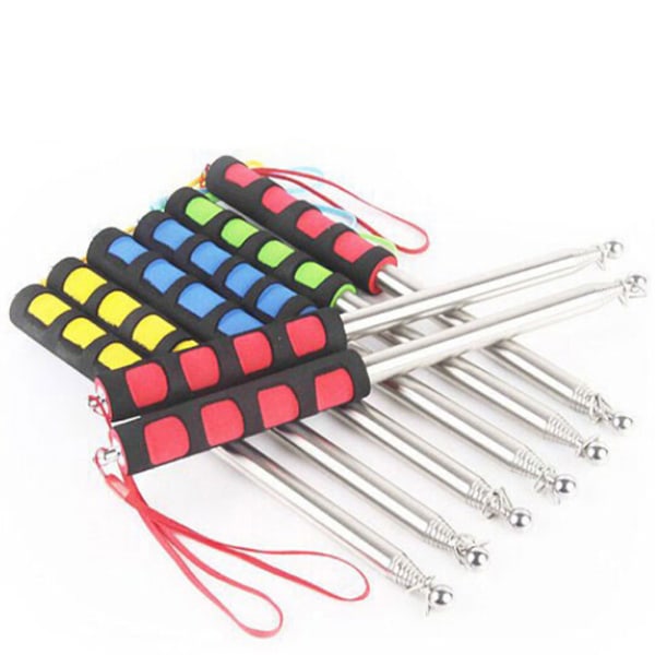 Portable Telescopic Flagpole 2m Extendable Handheld Windsock Random Color - Image 3