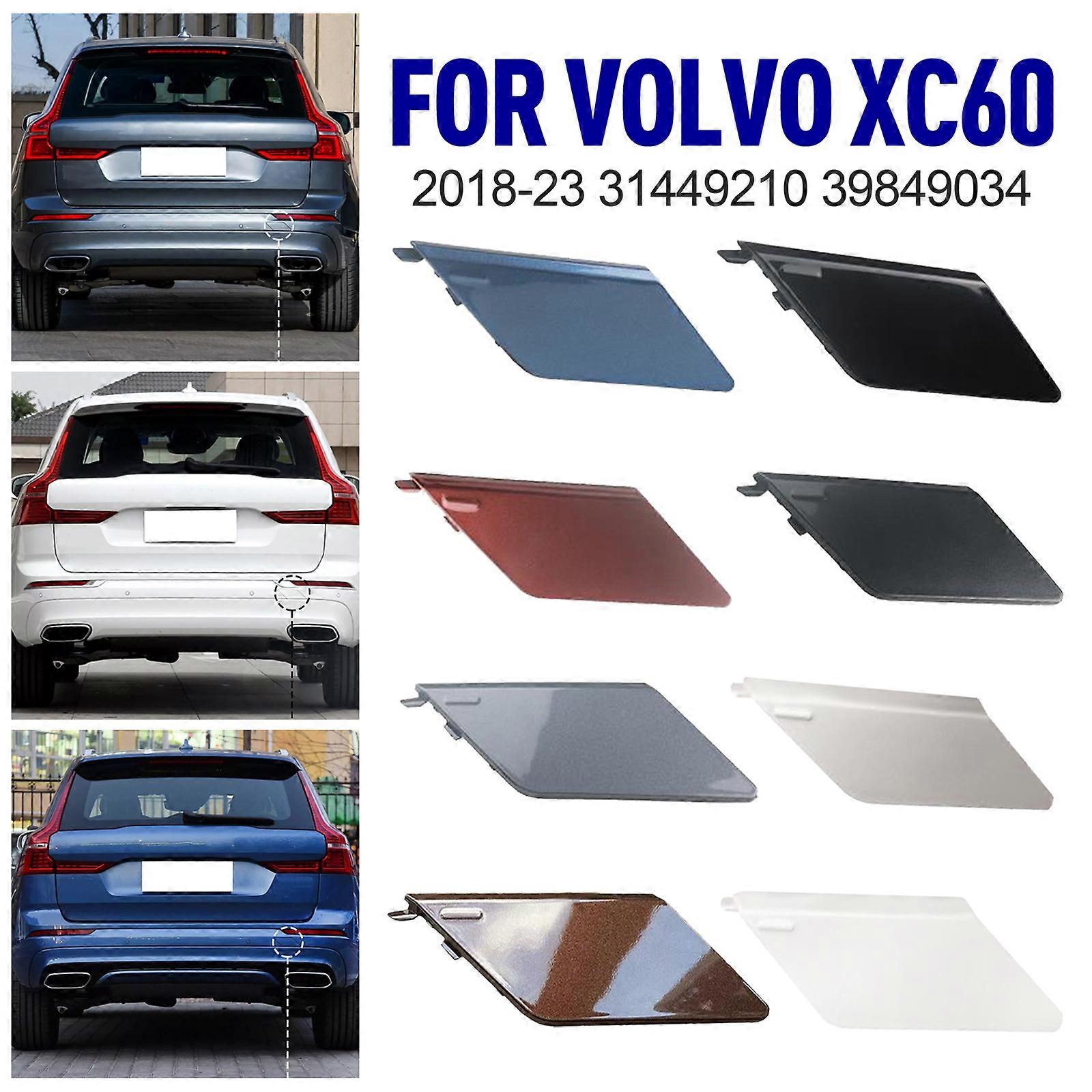 Towbar Hole Cover for Volvo XC60 2018-2023, Compatible with Volvo, Pine Gray, Rear Bumper, Models 39849034 31449210 - Image 4