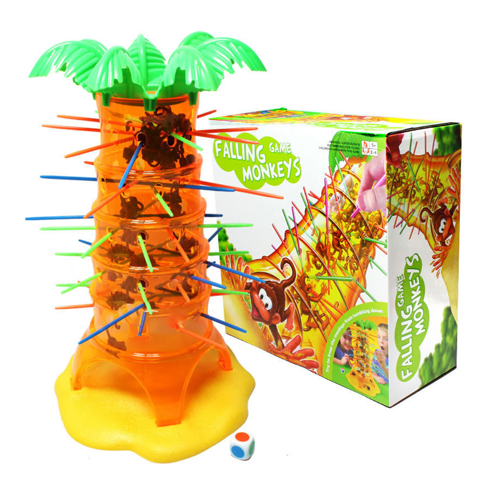 Monkey Tree Climbing - Educational game for children - Fun logic game for family parties - Image 1