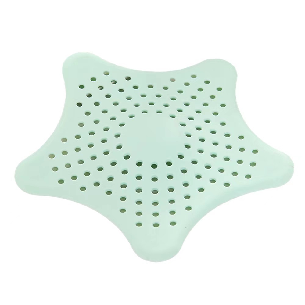 Silicone Drain Cover Filter for Bathtub Sink Shower Green - Image 2