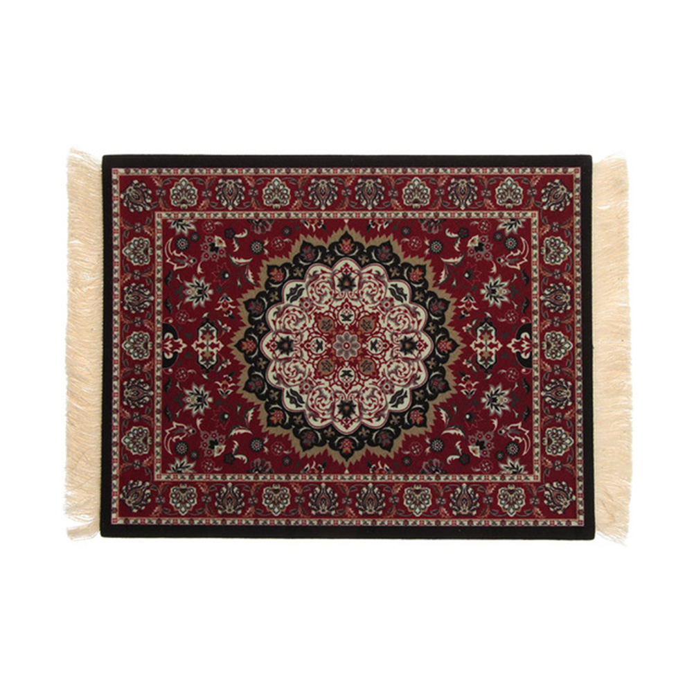 Carpet Mouse Pad Oriental Persian Carpet Computer Mouse Pad for Table Decoration - Image 1