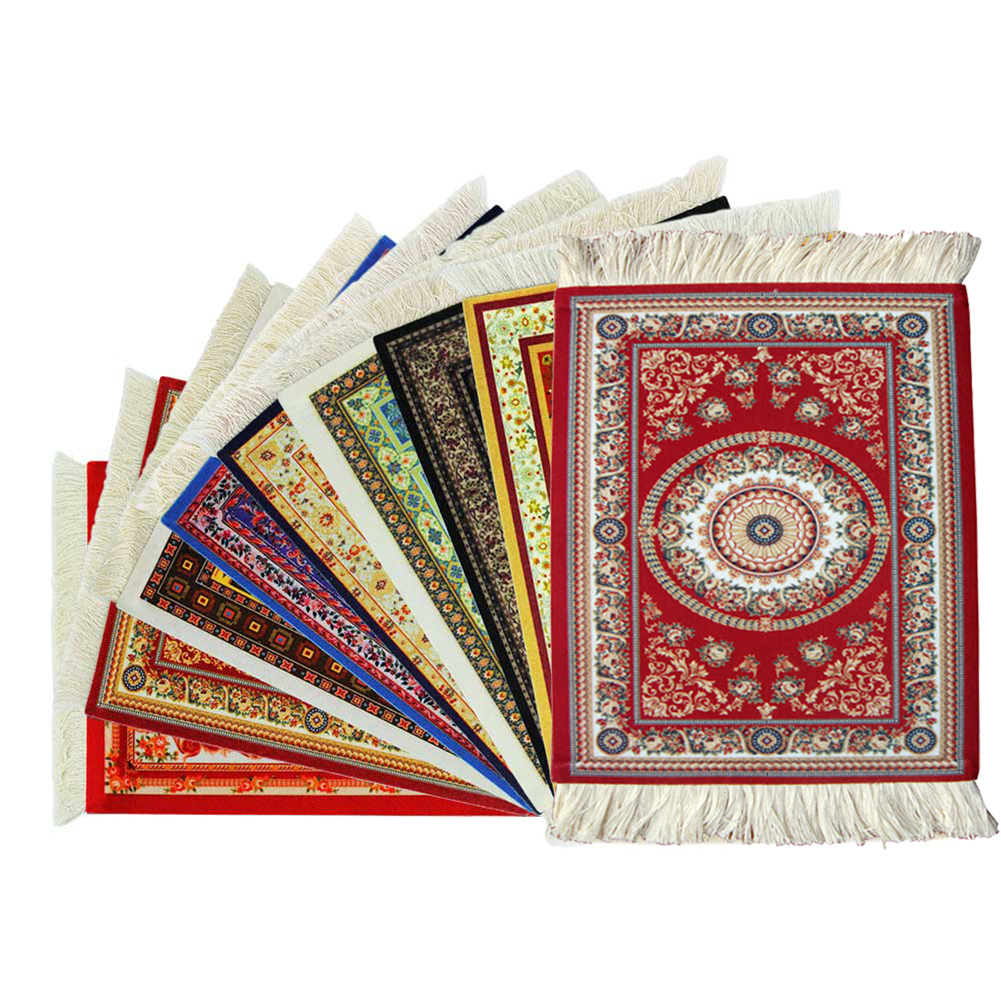 Carpet Mouse Pad Oriental Persian Carpet Computer Mouse Pad for Table Decoration - Image 5