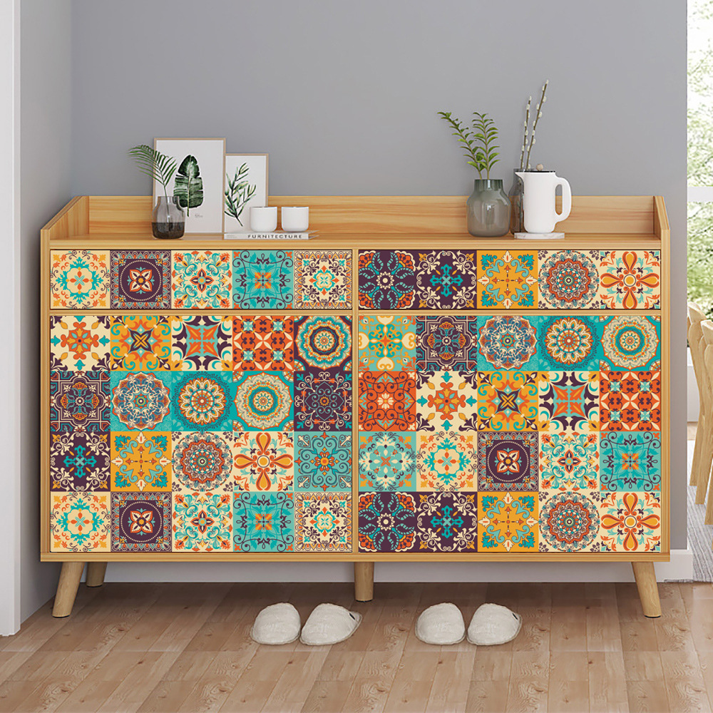 Waterproof Tile Stickers for Kitchen, Furniture, Table 15x15cm - 24 pcs - Image 4