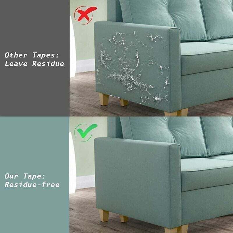 Cat Scratching Guard Protector Self-Adhesive Transparent Roll 30cm x 5m for Furniture Doors Walls Anti-Scratch Protection - Image 5