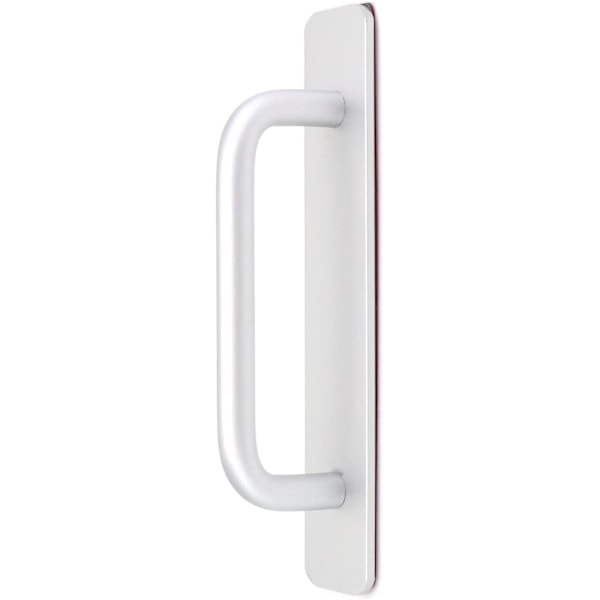 2pcs Self-Adhesive Aluminum Alloy Door Handle Push-Pull Sliding Door Handle Without Drilling for Gate Cabinet Toilet, 150 x 25mm - Image 2