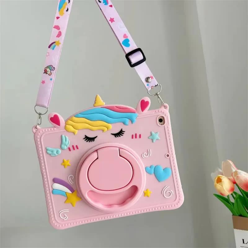 Compatible with Samsung Galaxy Tab S6 Tab A7 Lite A8 A9 Plus 11 inch Kids Unicorn Silicone Protective Case Samsung - Image 1
