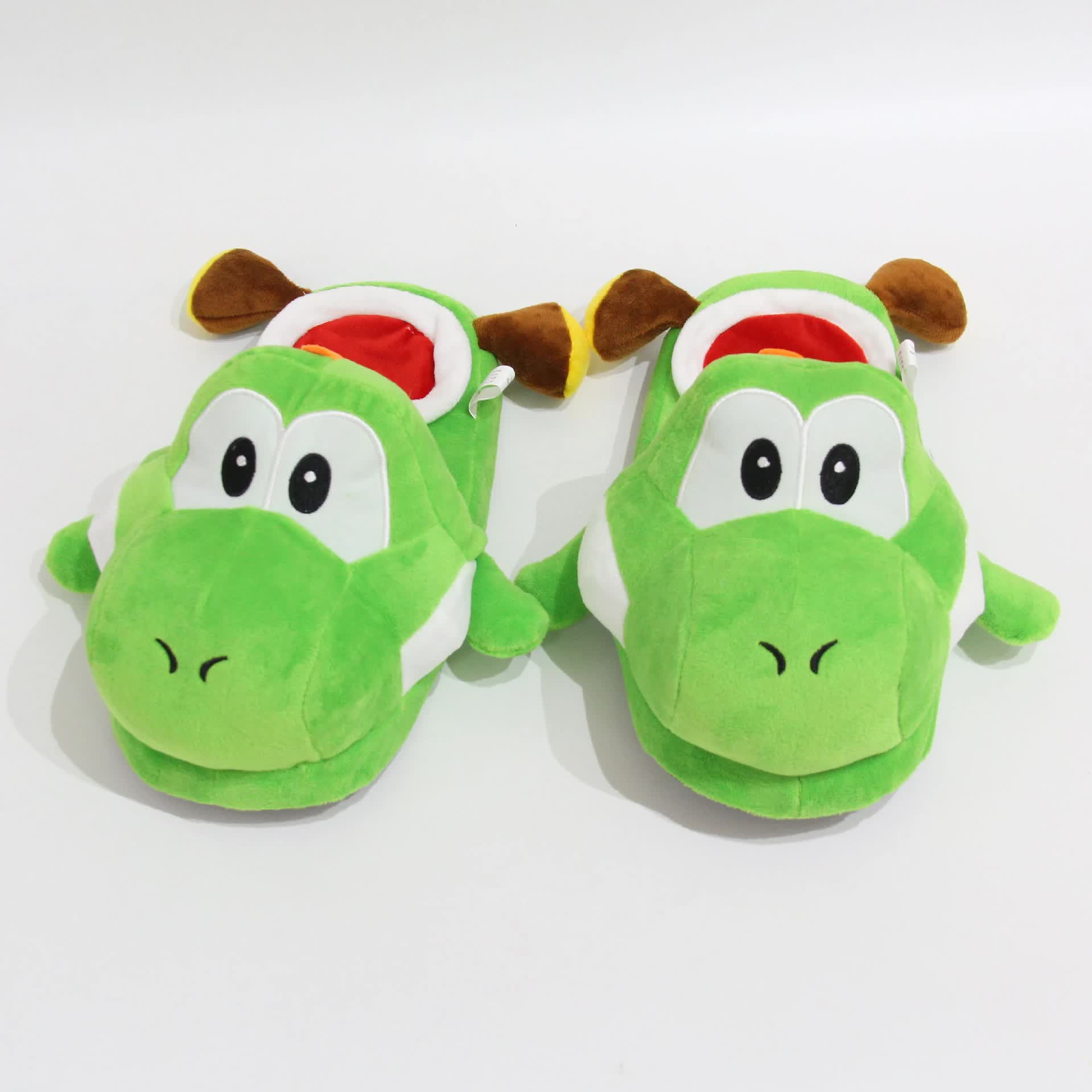 Yoshi Slippers Super Mario Bros Cosplay Anime Game Size 39 Compatible with Nintendo - Image 1