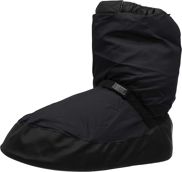 Compatible with Unisex Warm-Up Bootie Dance Shoes Black Sizes 34 35 - Image 1