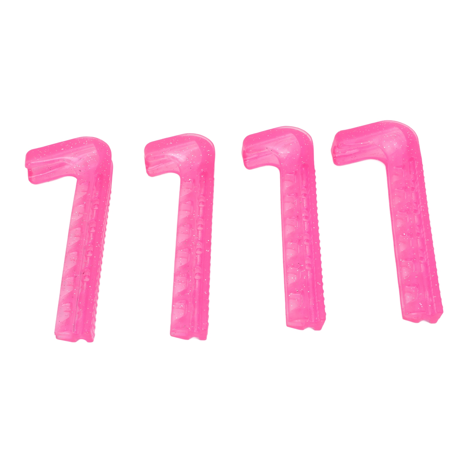 Skate Guards for Hockey Skate Blade Protectors Non-Slip Adjustable Soft Plastic 4 pcs for Home - Image 2