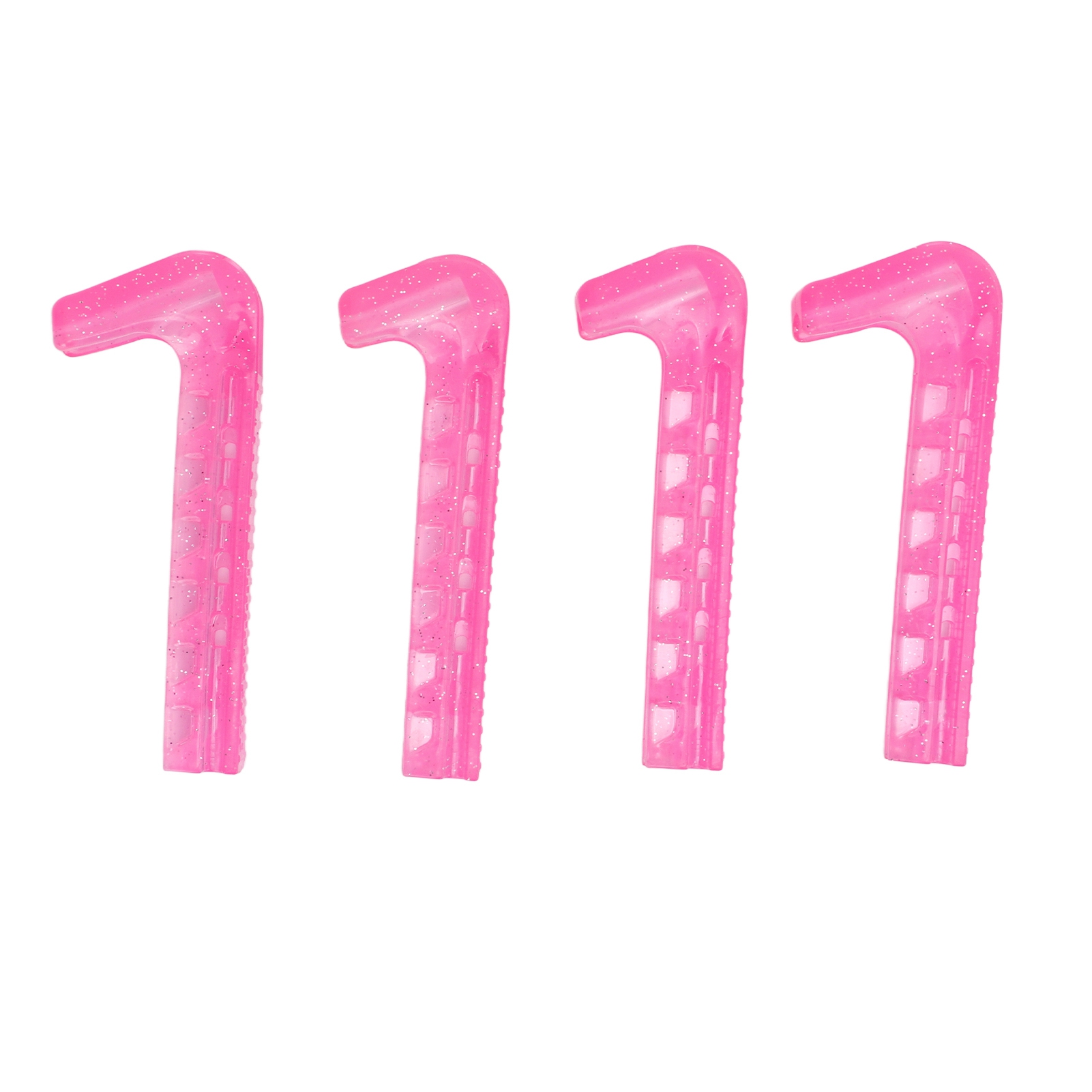 Skate Guards for Hockey Skate Blade Protectors Non-Slip Adjustable Soft Plastic 4 pcs for Home - Image 4