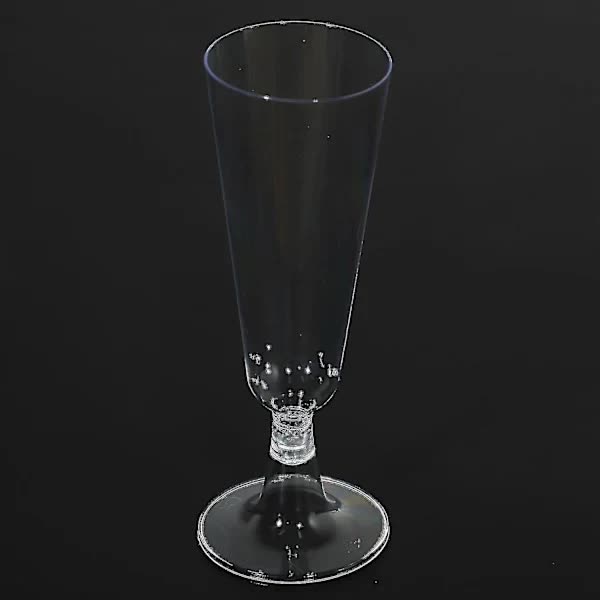 Plastic Wine Glasses 150 ml 60 Pack Champagne Red Wine Cups Versatile for Parties Carnivals - Image 4