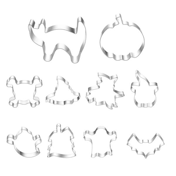Halloween Cookie Cutter Set Halloween Cookie Cutters - - Image 1