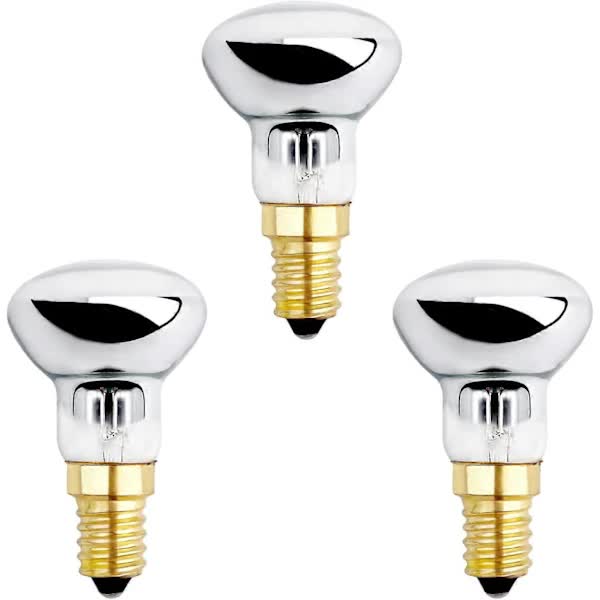 E14 R39 25W Dimmable Warm White 2600K Incandescent Bulb 250LM Small Reflector Bulbs Compatible with Heating Bubble Lamp Rocket Lamp Glitter Lamp - Image 1