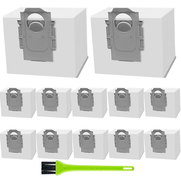 Roborock Q7 Max Q7 Max Plus Compatible Vacuum Cleaner Bags 12 Pack - Image 1