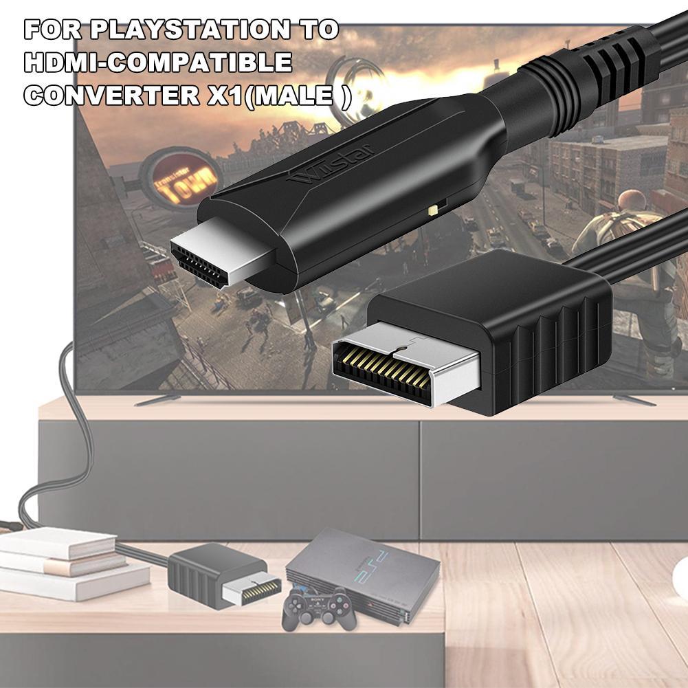PS2 to HDMI Adapter Cable with RCA AV HD Output Compatible with Playstation 2 - Image 4