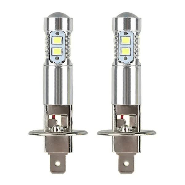 H1 LED Headlight Bulbs High and Low Beam Fog Lights 100W 6000K Conversion Kit 2x - Image 1