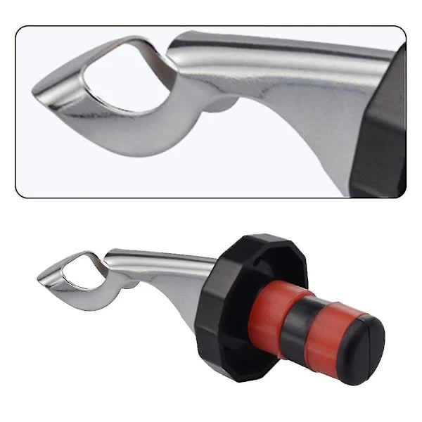 Wine Cork Stoppers 10 Pack Reusable Airtight Leakproof Seal for Beverage Bottles Manual Expanding Design - Image 3