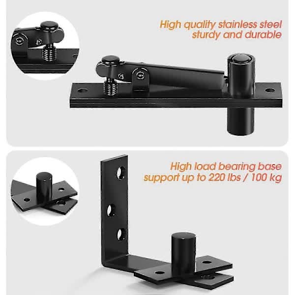 2025 Latest Model Heavy Duty Pivot Door Hinges Hardware for Hidden Doors - Image 5