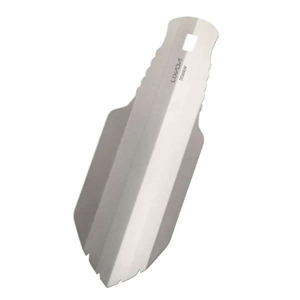 Lixada Titanium Garden Hand Shovel for Outdoor Camping Hiking Backpacking - Image 1