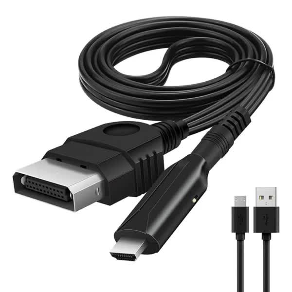 XBOX to HDMI Converter Audio Video Adapter Cable Compatible with PC Projector - Image 1