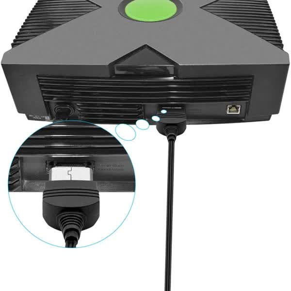 XBOX to HDMI Converter Audio Video Adapter Cable Compatible with PC Projector - Image 2