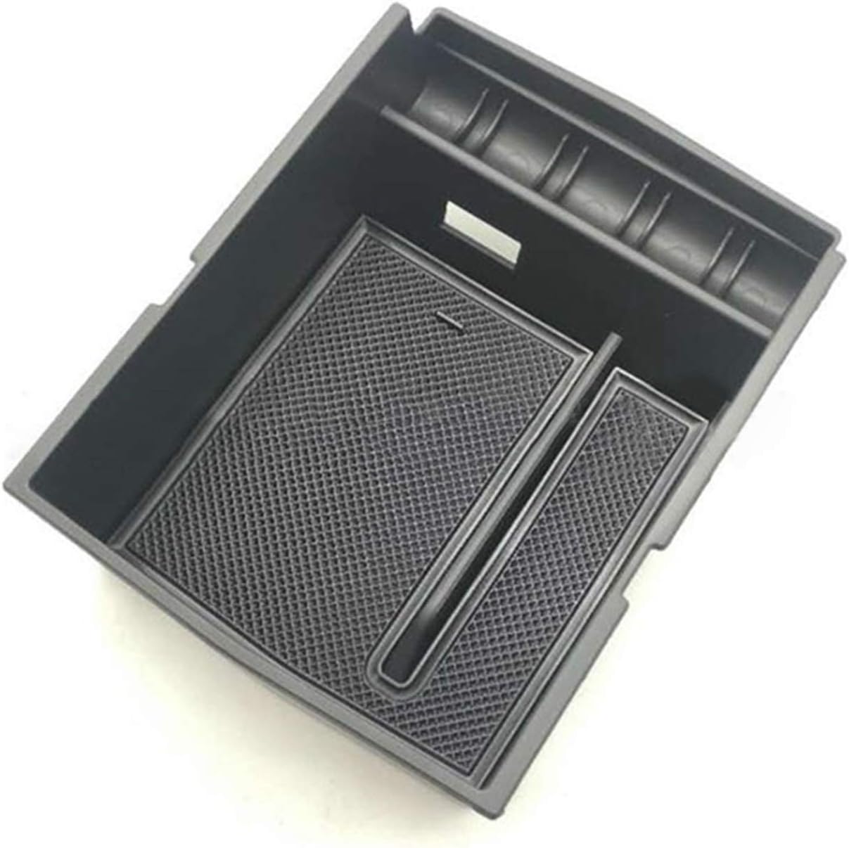 1pc Car Center Console Armrest Organizer Storage Box Tray Insert Black Fit for Subaru Outback 2015-2019 Auto Storage Tray LiMePng - Image 1