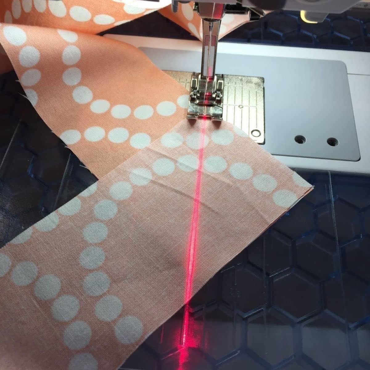SewPro Laser Vision Guide，Sewing Machine Quilting Light , Dot , Straight Line , Crosshair , Innovative Sewing and Quilting Notion for Precise Stitching (Straight Line Sewing Laser), White - Image 3