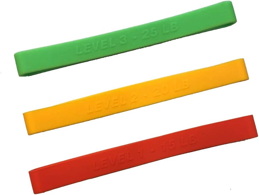 3 Pack Power Resistance Band Fit for Upper Body Wonder Arm Workout Fitness Machine - Image 1