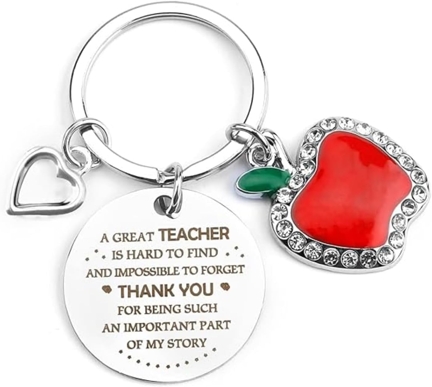 Personalized Teacher Appreciation Keychain, Thank You Gifts for Teachers - Image 1